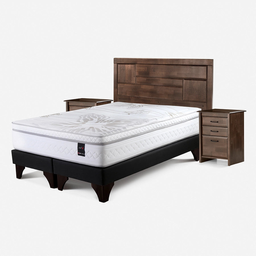 Cama Europea Art 4 King + Muebles Dolce Rosen