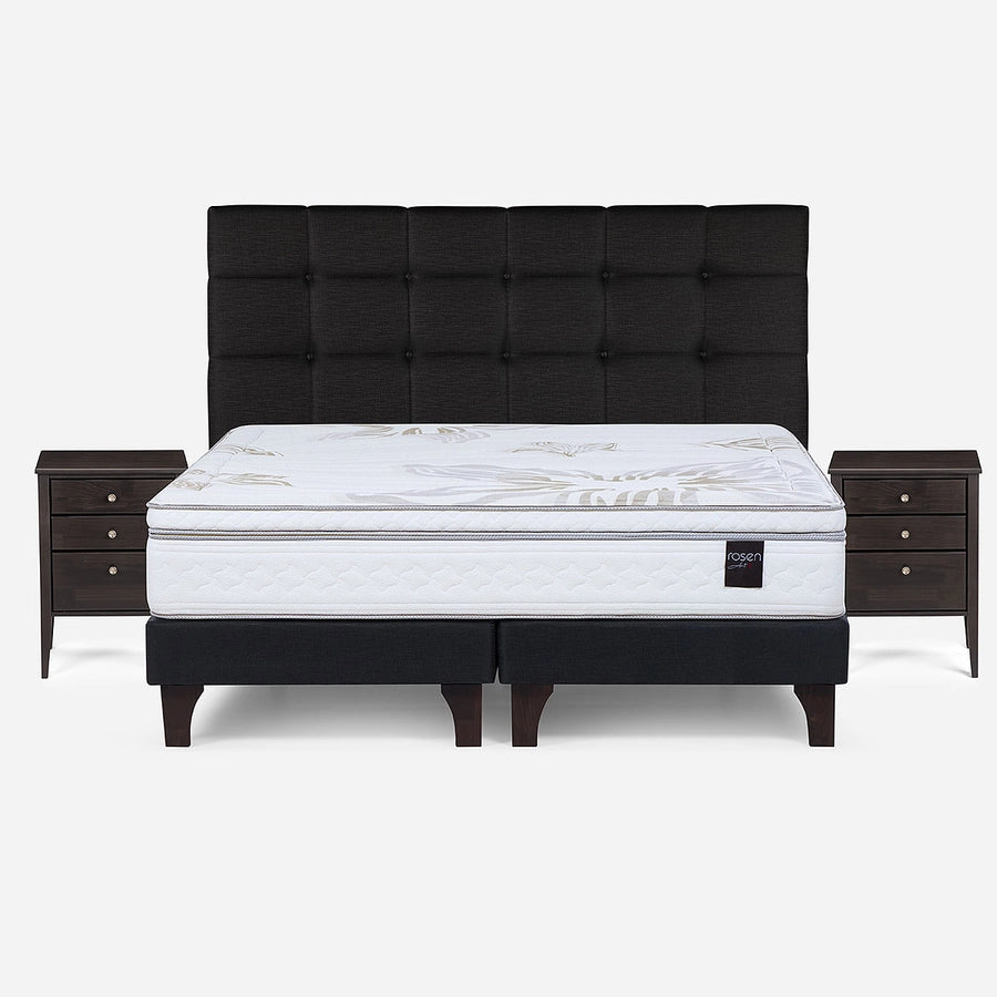 Cama Europea Art 4 Super King + Muebles Issey Rosen