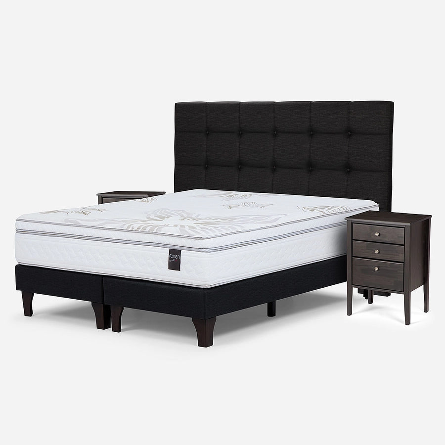 Cama Europea Art 4 Super King + Muebles Issey Rosen