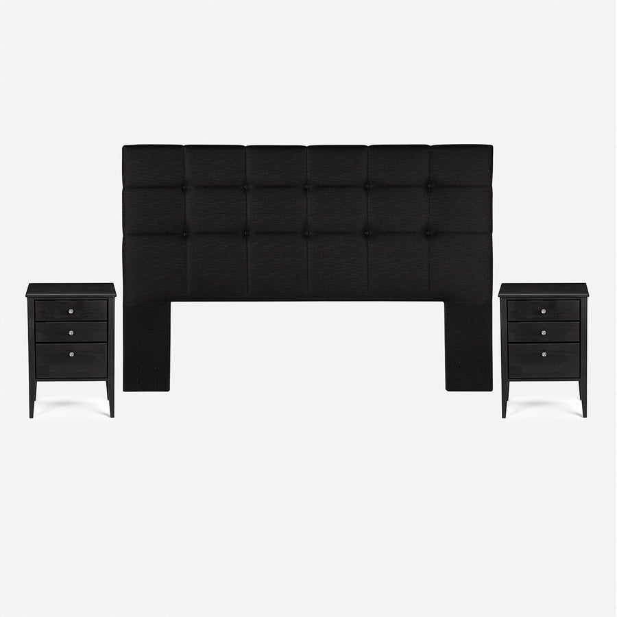 Cama Europea Art 4 Super King + Muebles Issey Rosen