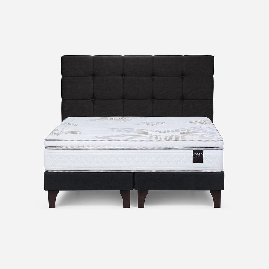 Cama Art 4 de 2 Plazas + Respaldo Issey Rosen