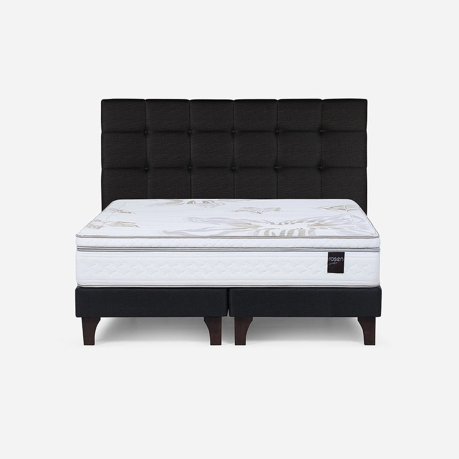 Cama Art 4 King + Respaldo Issey Rosen