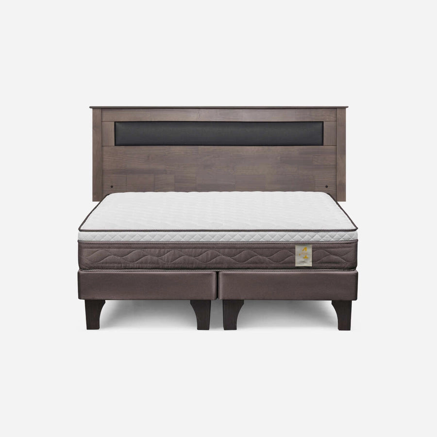 Cama New Style 4 Plus 2 Plazas + Respaldo Ferrara Rosen