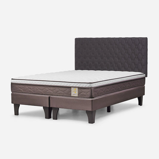 Cama New Style 4 Plus 2 Plazas + Respaldo Ivar Rosen