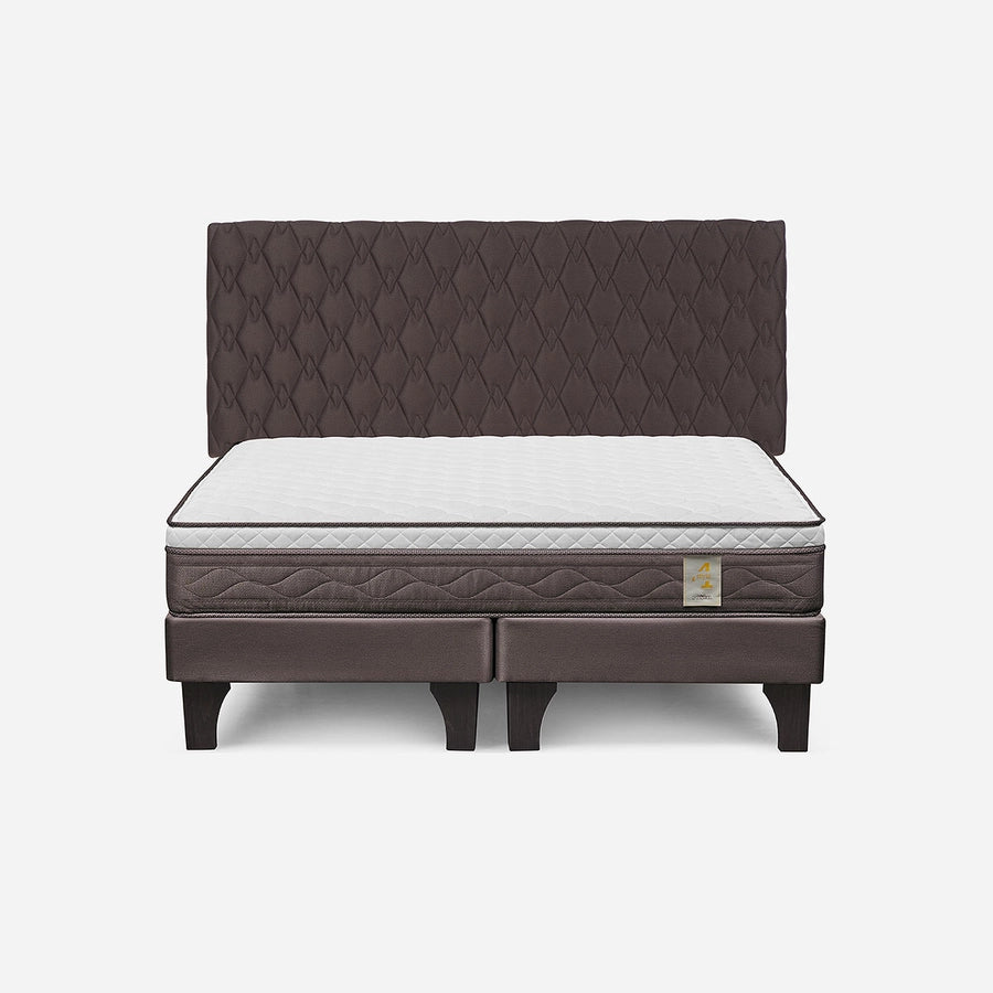 Cama New Style 4 Plus 2 Plazas + Respaldo Ivar Rosen