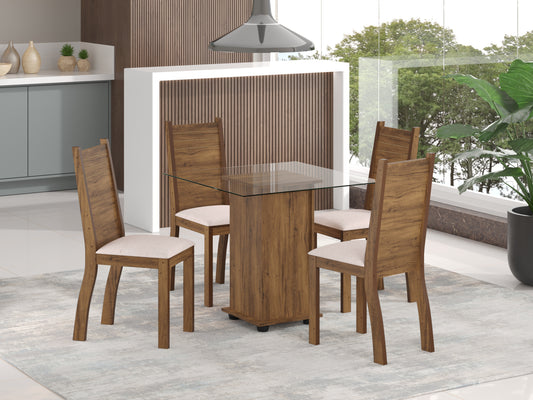 Comedor 4 sillas Focco Altavisión