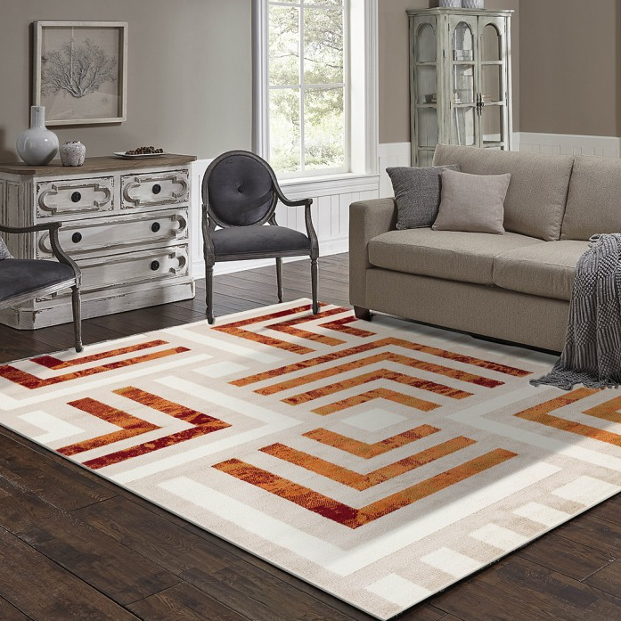 Heatset Jungle 200 x 280 Red Idetex