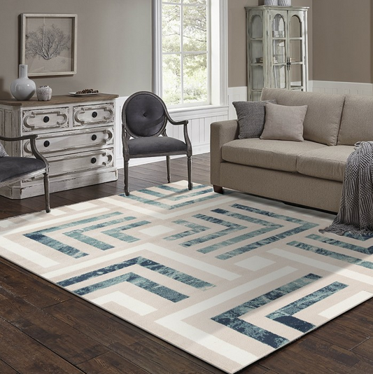 Heatset Jungle 200 x 280 Blue Idetex