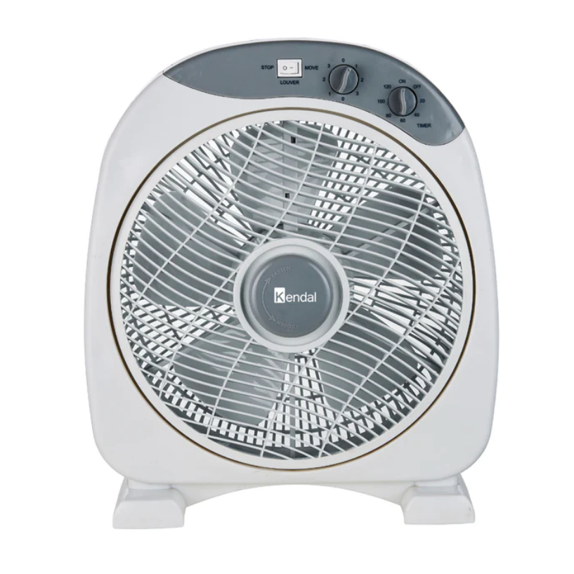 Ventilador Box 12 pulgadas blanco Kendal