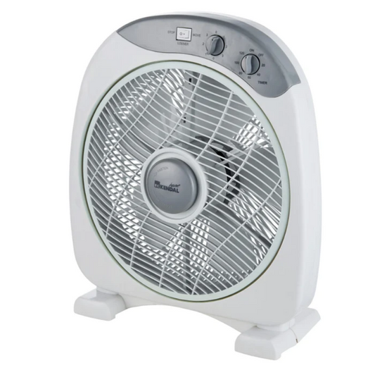 Ventilador Box 12 pulgadas blanco Kendal