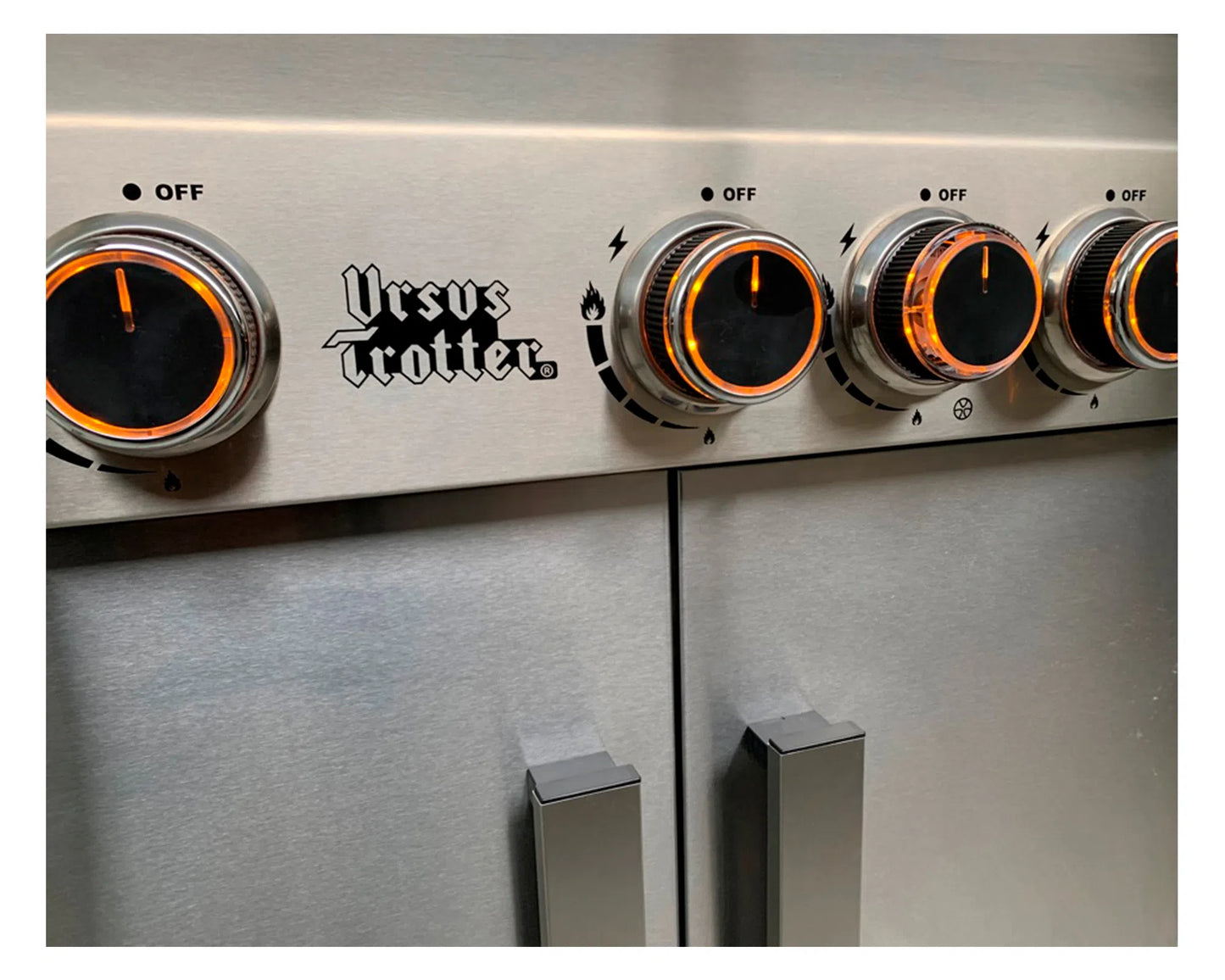 Parrilla a Gas 3 Quemadores Griller 3QA Led Inox Ursus Trotter