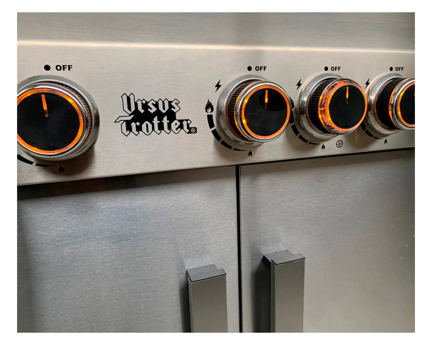 Parrilla a Gas 6 Quemadores Griller 6QA Led Inox Ursus Trotter