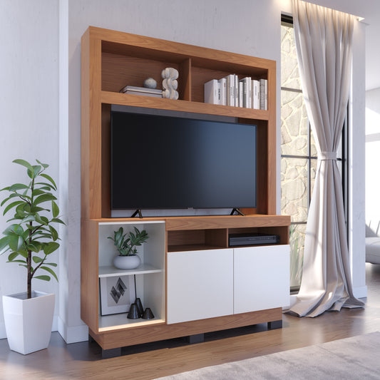Estante Ambar Freijó Off White Altavision