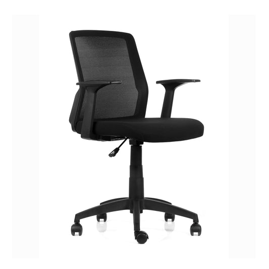 Silla de escritorio Cuba Fija Negro One Sit