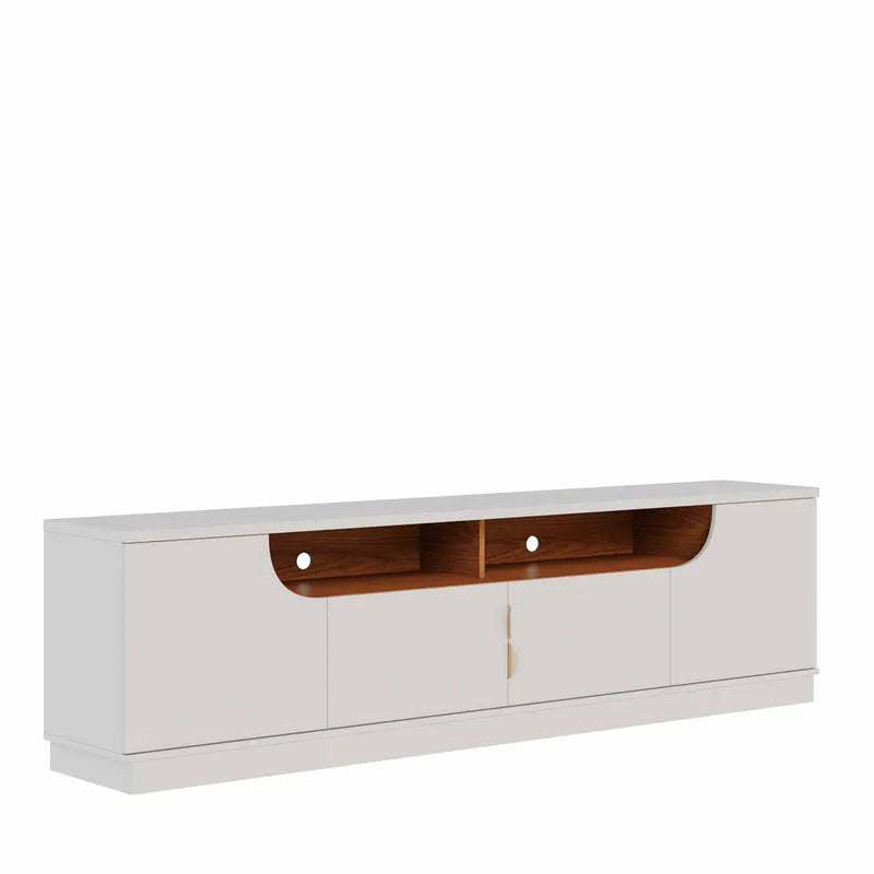 Rack Santorini 75" 4 Puertas Blanco Di Poretti