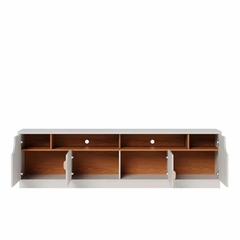 Rack Santorini 75" 4 Puertas Blanco Di Poretti