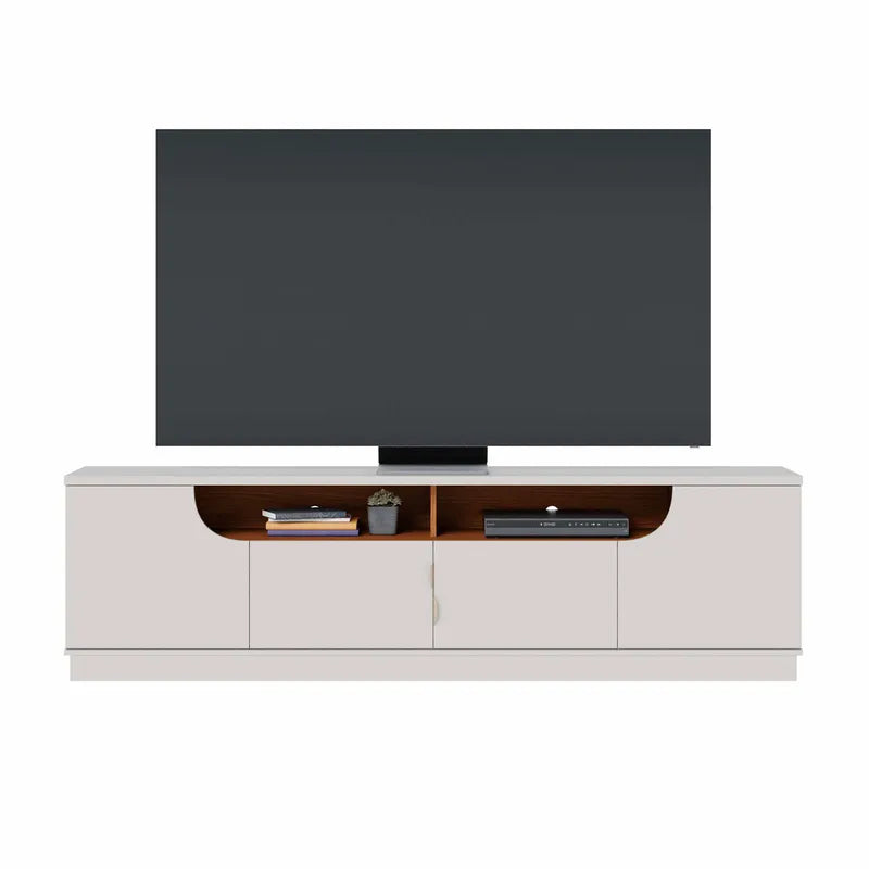Rack Santorini 75" 4 Puertas Blanco Di Poretti