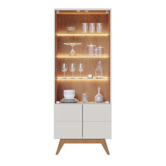 Vitrina Noronha 4 Puertas Di Poretti