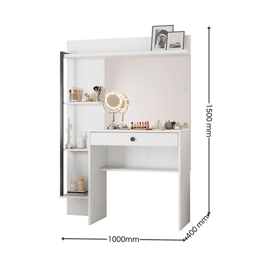 Tocador Encanto 1 Cajón Blanco Di Poretti