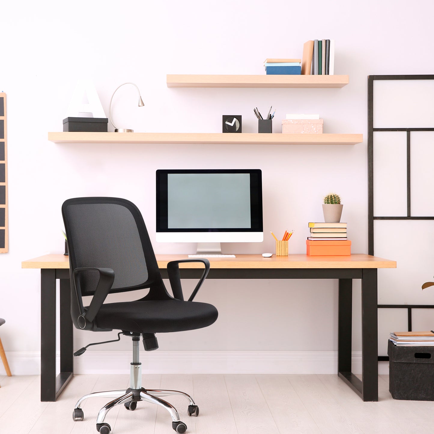 Silla de escritorio Lady Negro One Sit
