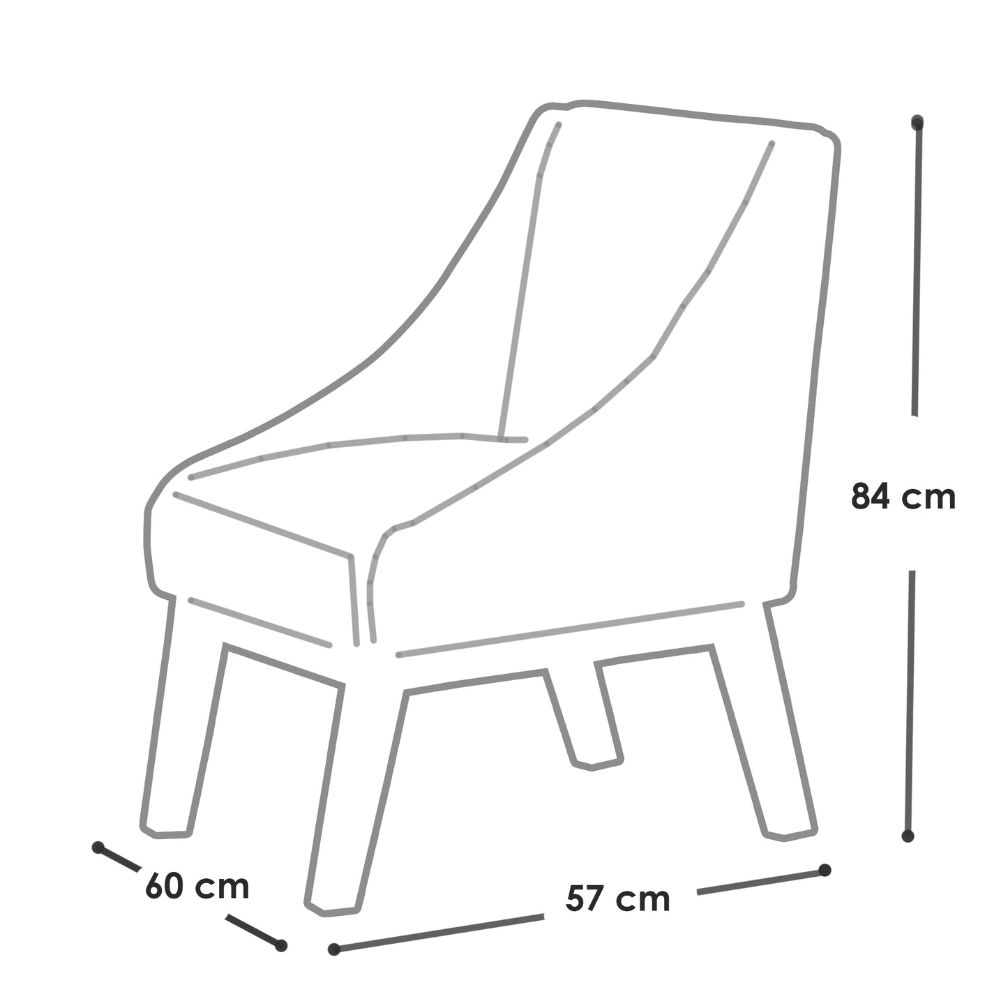 Sitial Berlín PU Rojo Latam Home