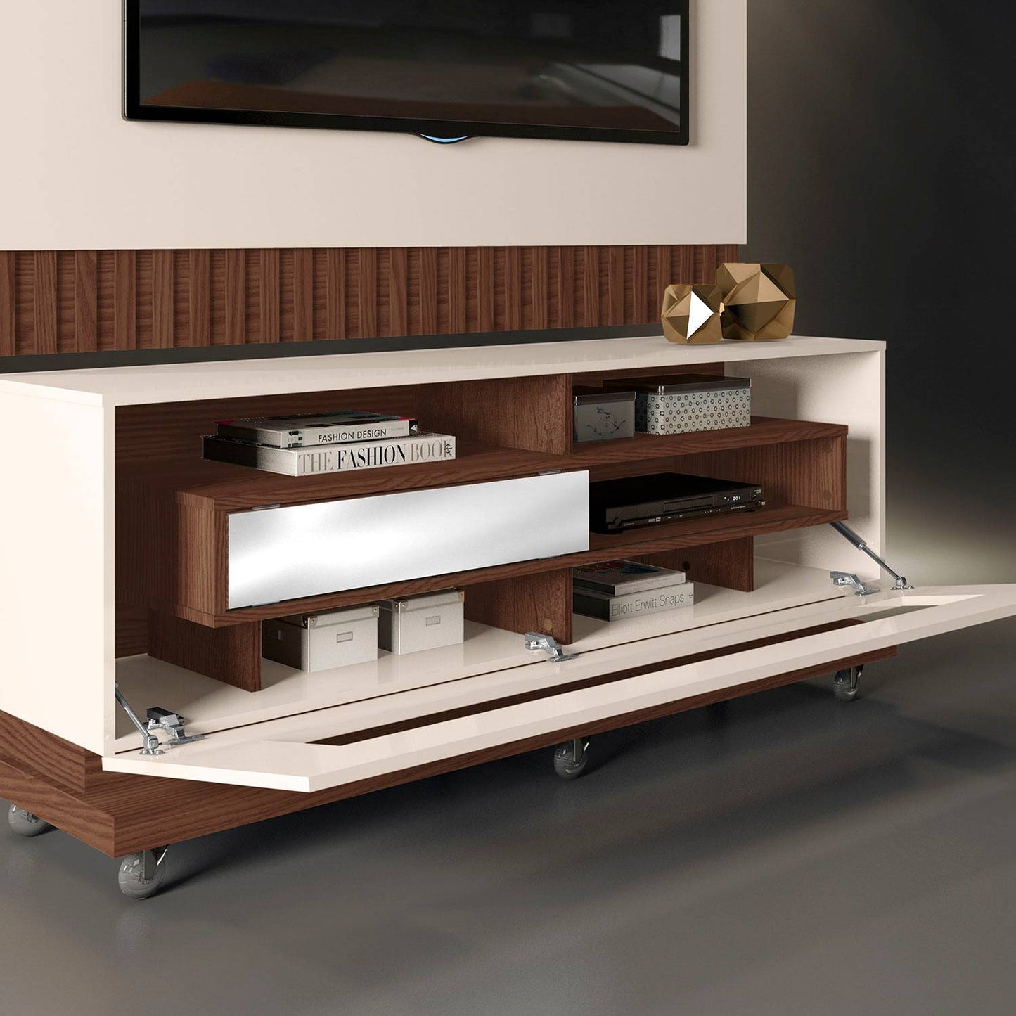 Home TV 60" Vitti White Marroquim Altavisión