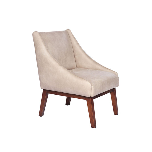 Sitial Berlín Cuero Beige Latam Home