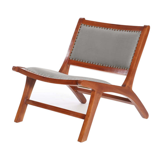 Sitial Hannover Velvet Gris Latam Home