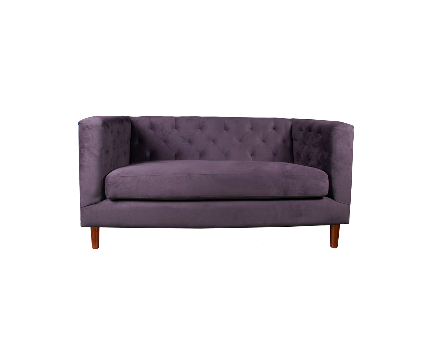 Sofá 2 Cuerpos Brescia Velvet Lila Latam Home
