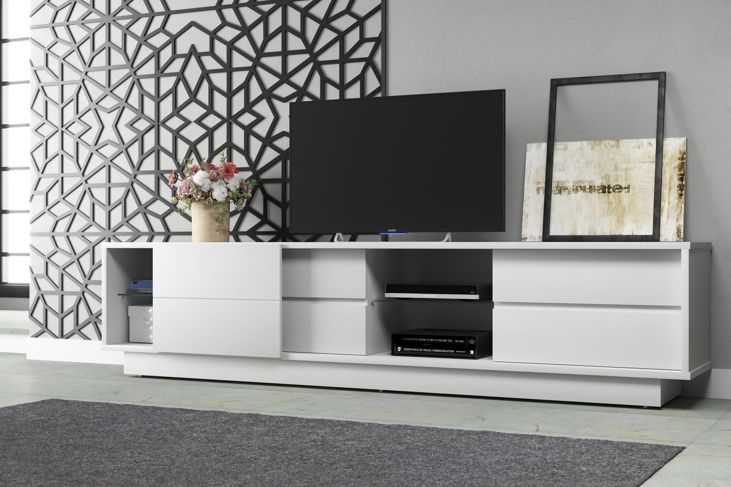 Rack TV 60'' Dallas Di Poretti