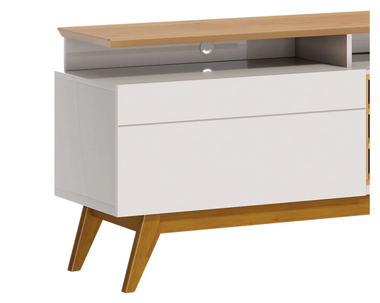 Rack TV 60'' Classic A Off White/Nature Altavisión