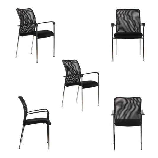 Pack x5 - Silla de escritorio Strong Negro One Sit