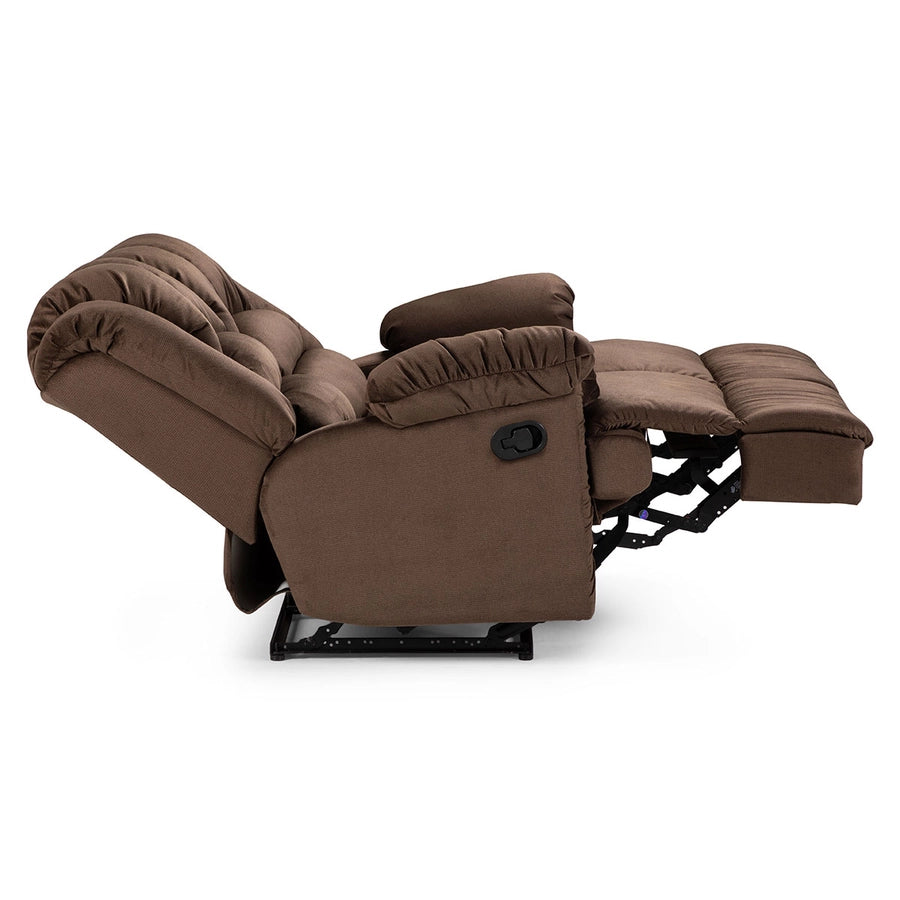 Sofá 2 Cuerpos Reclinable Jarrie Tela Chex Manual Rosen