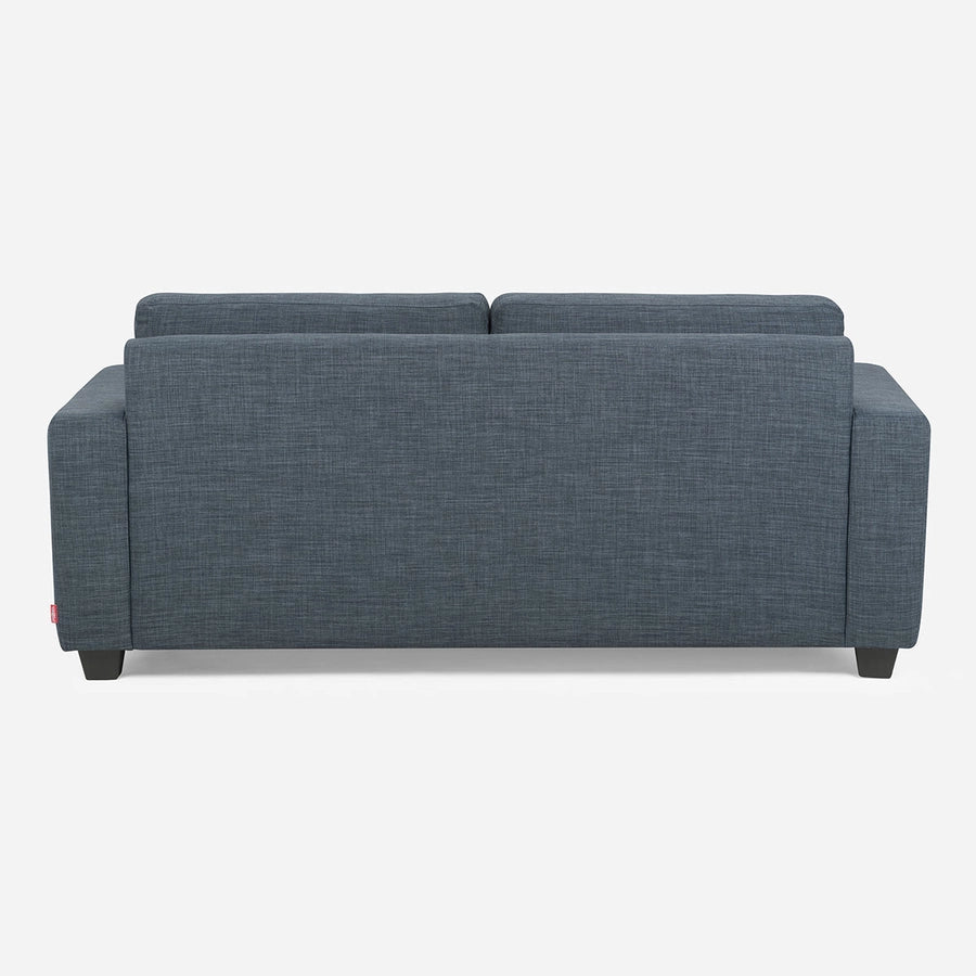 Sofá 3 Cuerpos Mira Tela Denim Rosen