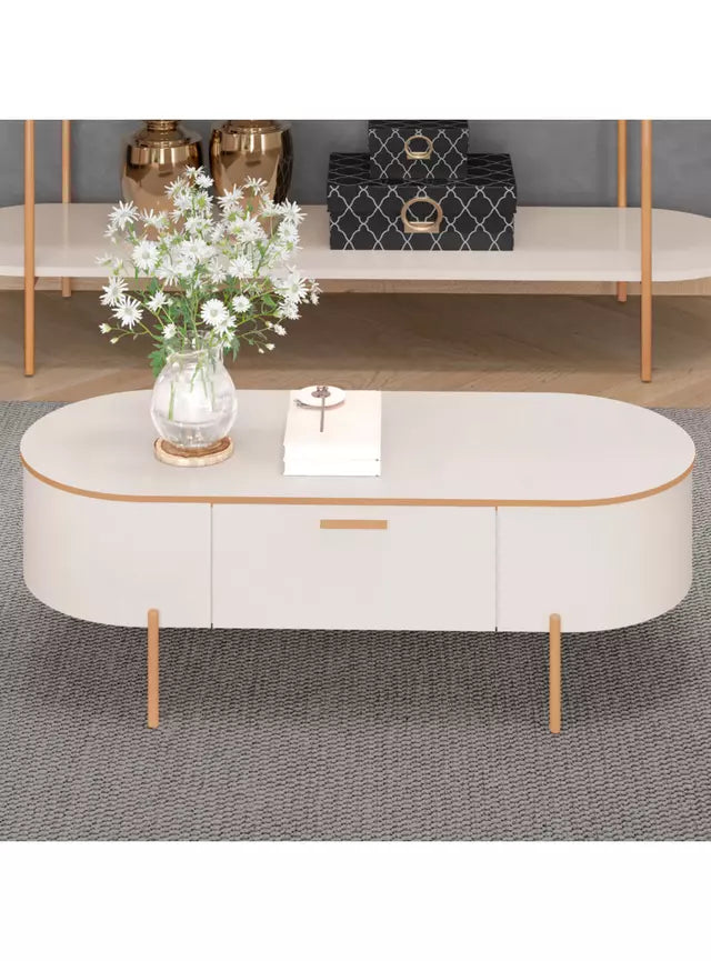 Mesa de Centro Celena Off White Altavisión