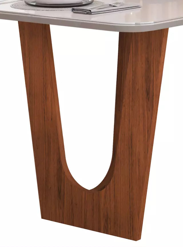 Comedor 6 sillas Nala Café Off White Altavisión