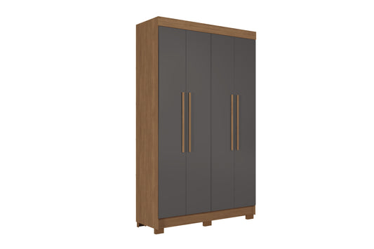 Closet Sarandi 4 Puertas Jatoba / Grafito Altavision