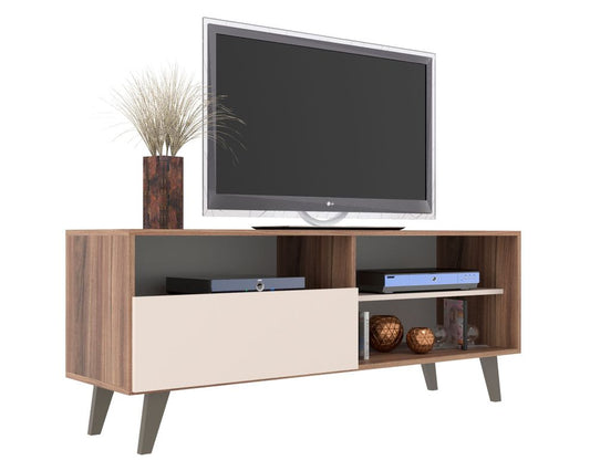 Rack TV 55'' Detroit Café Blanco Off White Altavision