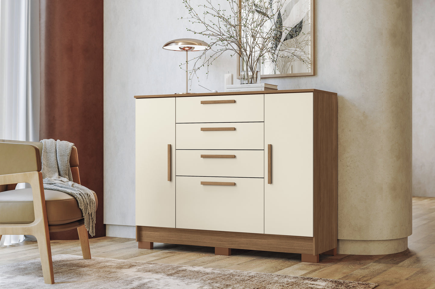 Cómoda Pinhais 2.4 Jatoba / Aarena Altavision