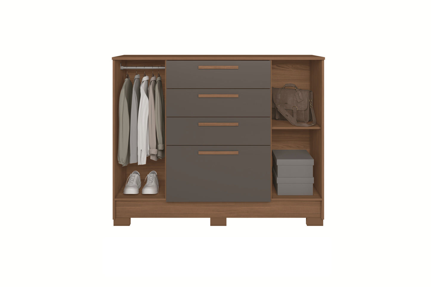Cómoda Pinhais 2.4 Jatoba / Grafito Altavision