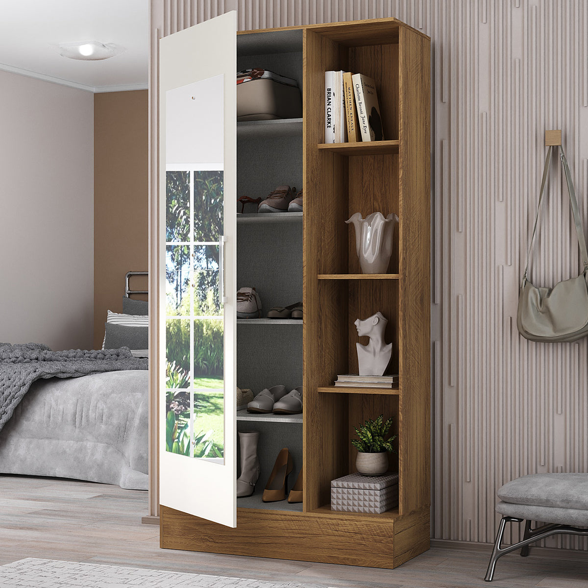 Mueble Multiuso Ribeirao Cinamomo/Off White Altavisión