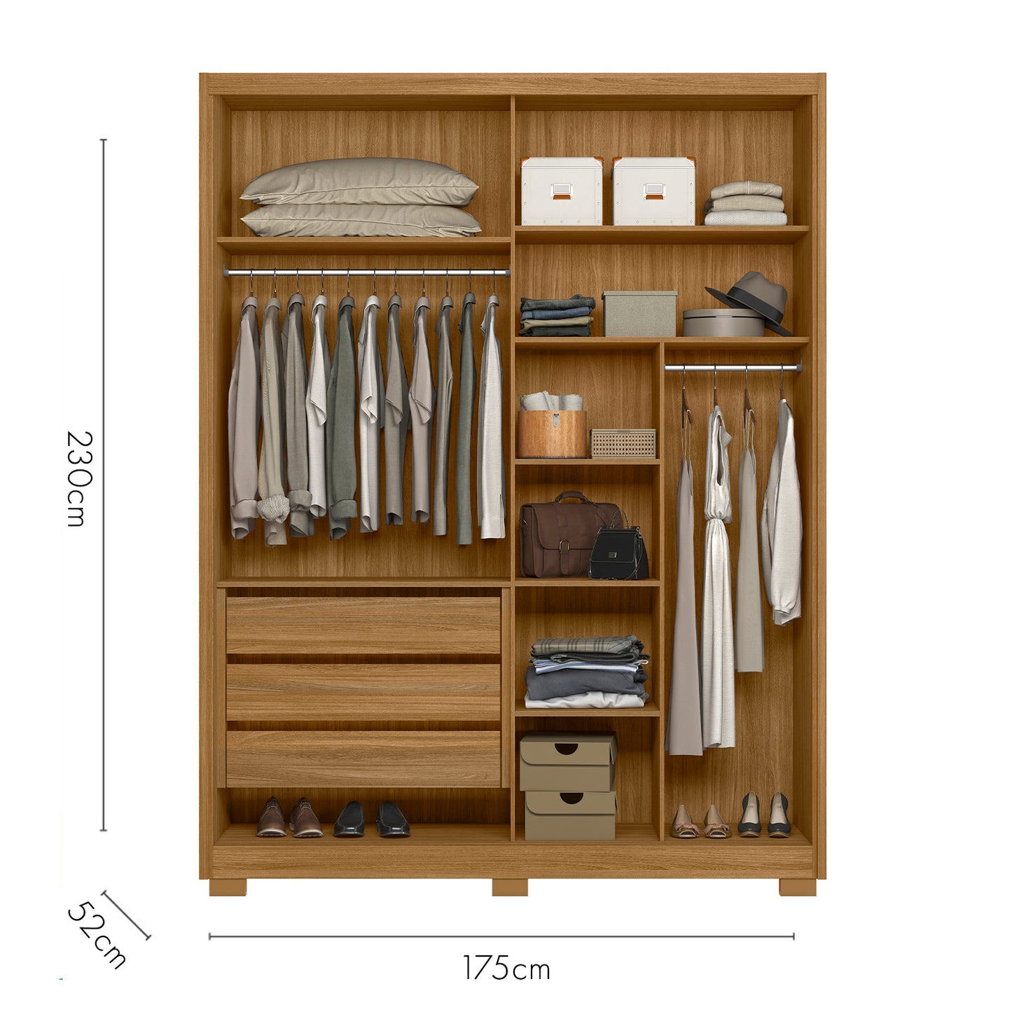 Closet 2P 3C Colorado Di Poretti