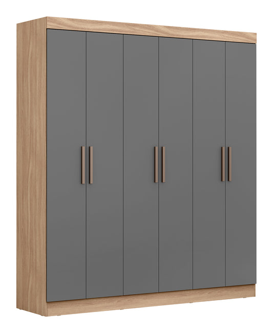 Closet Paris 6P 2C Gris Di Poretti