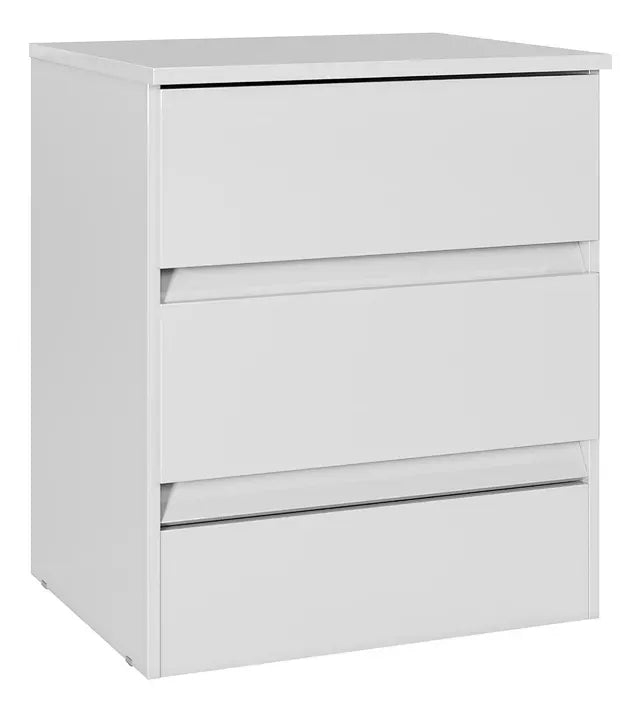 Velador Fit 2 Cajones Blanco Altavisión
