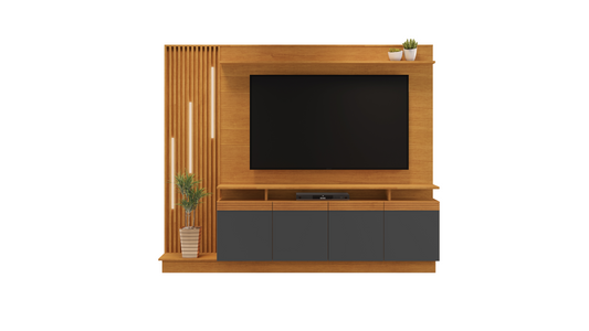 Home TV Absoluto 65" 4P Grafito Di Poretti