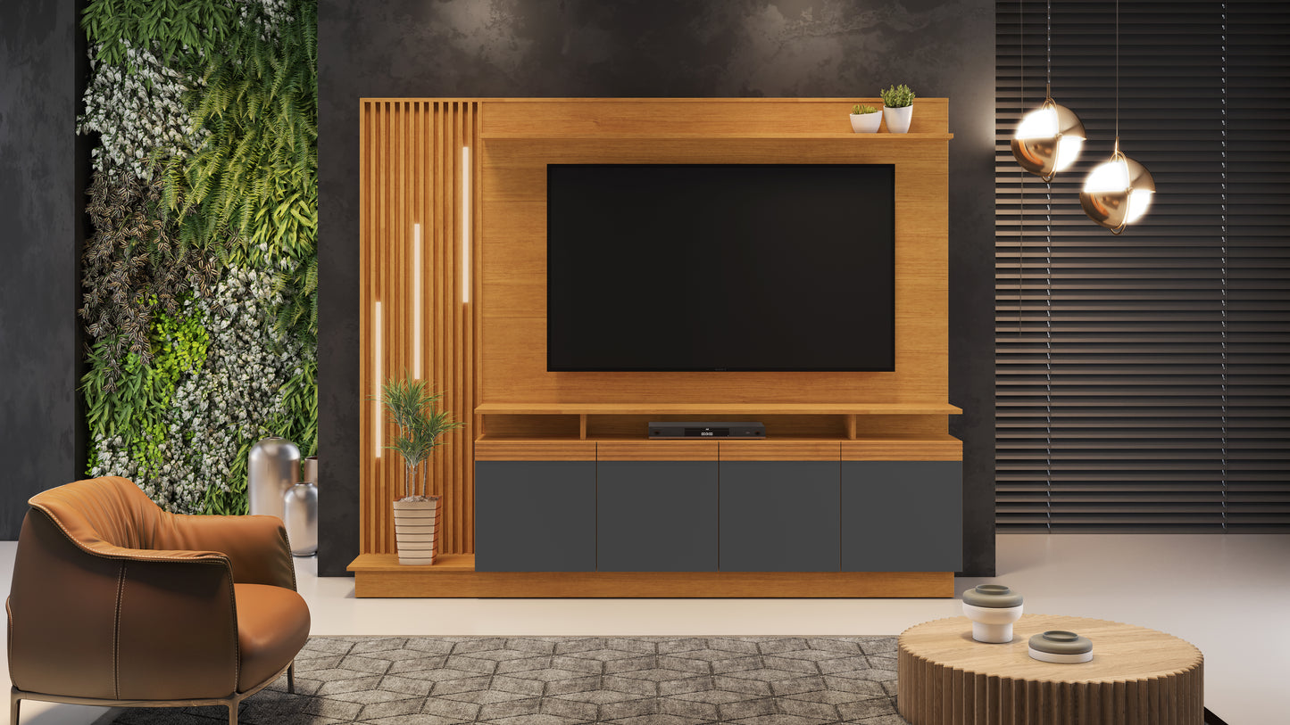Home TV Absoluto 65" 4P Grafito Di Poretti