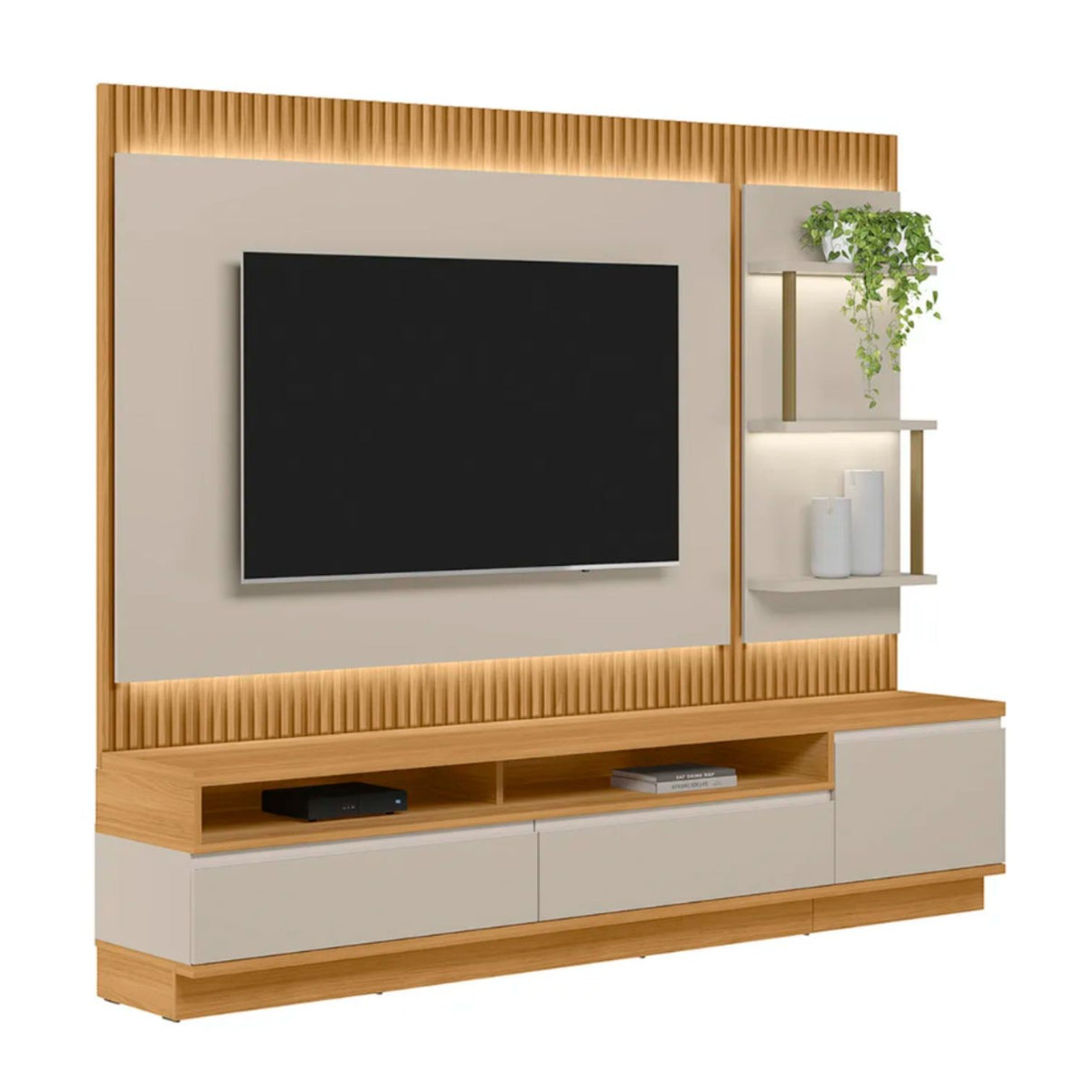 Home TV 70" Sao Paulo Cinamomo/Off White 2C 1P Di Poretti