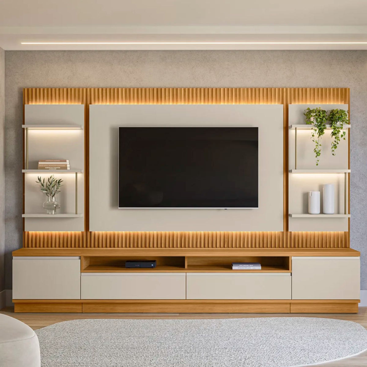 Home TV 70" Sao Paulo Cinamomo/Off White 2C 2P Di Poretti