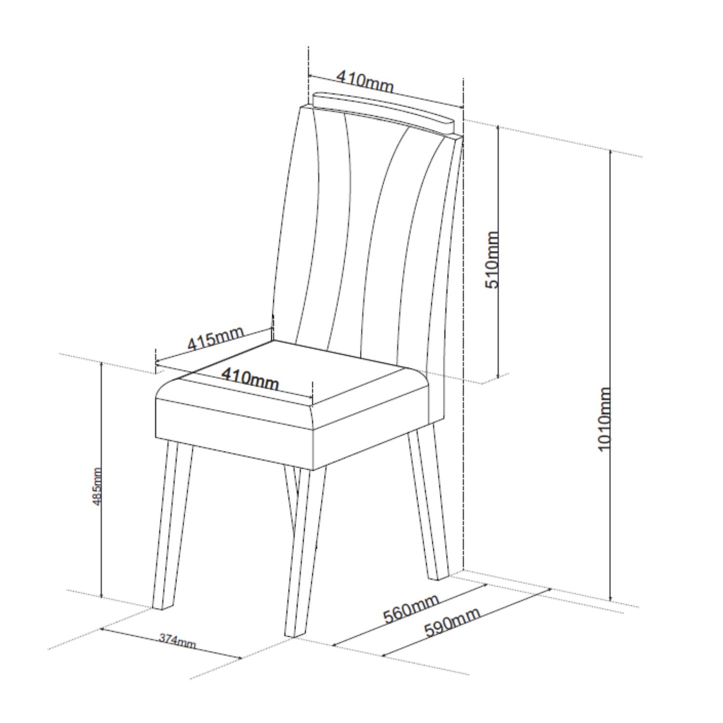 Comedor 8 sillas Elite Di Poretti
