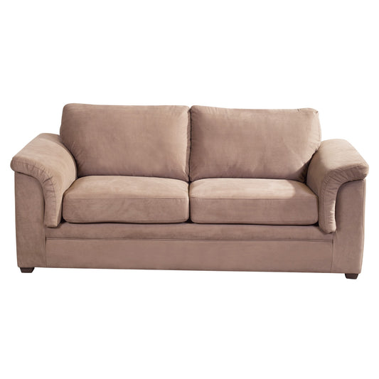 Sofá 3 Cuerpos Ancona Velvet Beige Latam Home